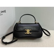 CELINE TEEN CELINE LOLA in shiny calfskin BLACK 2024