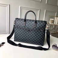 LOUIS VUITTON Damier Graphite canvas Porte-Documents Jour BAG N41564