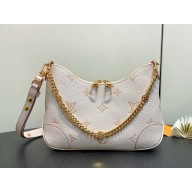 LOUIS VUITTON Debossed grained cowhide leather Boulogne bag M14634 2025