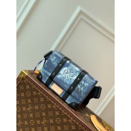 louis vuitton Damier Salt canvas TRUNK SLINGBAG N50061
