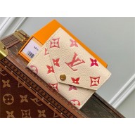 Louis Vuitton Monogram Empreinte VICTORINE WALLET M83507 2024