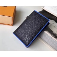 louis vuitton pocket organizer taiga wallet m30550