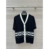 Hermes chaines d ancre knit t-shirt black 2025