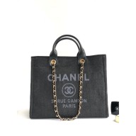 Chanel Deauville Tote Bag gray 2021