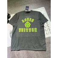 LOUIS VUITTON Embellished Short-Sleeved Cotton Crewneck 2025