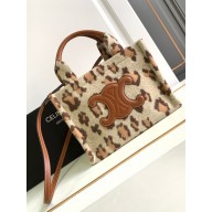 CELINE small cabas thais in LEOPARD TEXTILE AND CALFSKIN Leopard 2023