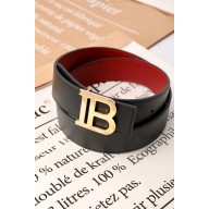 Balmain B logo reversible belt black/red 2021
