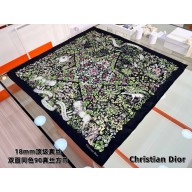 Dior Around the World 90 Square Scarf black 2025