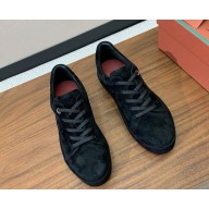 Loro Piana women's suede leather sneakers 1105-02-2024