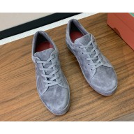 Loro Piana women's suede leather sneakers 1105-08-2024