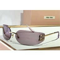 Miu Miu LOGO sunglasses SMUA51 01 2025
