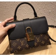 Louis Vuitton Monogram Canvas and Leather Locky BB Bag M44141 Noir 2019