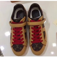 Louis Vuitton Classic Monogram Canvas Sneakers Brown