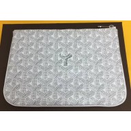Goyard Senat PM Pouch Clutch Bag White
