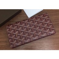 Goyard Richelieu Long Wallet Burgundy