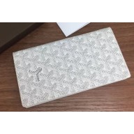 Goyard Richelieu Long Wallet White