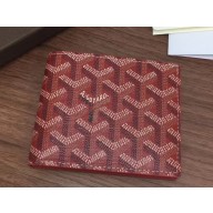 Goyard Victoire Bi-fold Wallet Red
