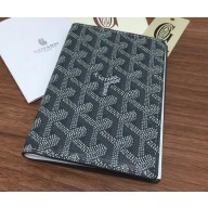 Goyard Grenelle Passport Holder Wallet Gray