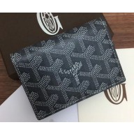 Goyard Malesherbes Card Case Wallet Gray