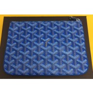 Goyard Senat PM Pouch Clutch Bag Blue