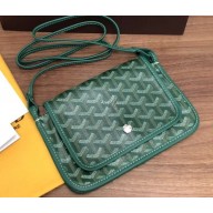 Goyard Plumet Wallet Clutch Bag with Strap Green