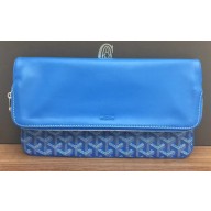 Goyard Sainte Marie Clutch Bag Blue