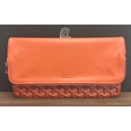 Goyard Sainte Marie Clutch Bag Orange
