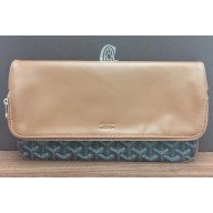 Goyard Sainte Marie Clutch Bag Brown