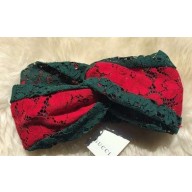 Gucci Web Lace Headband Green/Red