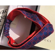 Gucci GG Headband Blue/Red
