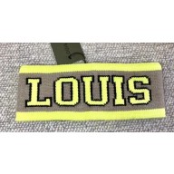Louis Vuitton Wool Fluo Louis Headband MP2149 Yellow