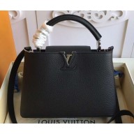Louis Vuitton Capucines BB Bag M94586 Black/Silver