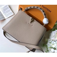 Louis Vuitton Capucines BB Bag Braided Threads Handle M52384 Galet