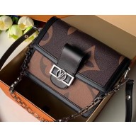 Louis Vuitton Monogram Canvas and Reverse Dauphine MM Bag M44391 2019