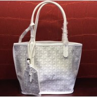 Goyard Anjou Reversible Tote Mini Bag White
