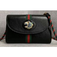 Gucci Web Rajah Small Shoulder Bag 570145 Black 2019