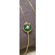 Cartier Real 18k amulette de bracelet with diamond XS model Green