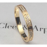Cartier Real 18K love ring diamond-paved extra small Yellow Gold