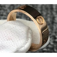 Cartier Real 18K love ring classic Pink Gold