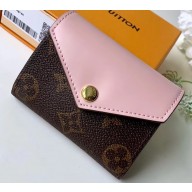 Louis Vuitton Monogram Canvas Zoé Wallet M62933 Rose Ballerine 2019