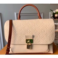 Louis Vuitton Monogram Empreinte Marignan Bag M44549 Creme Caramel 2019