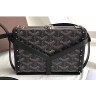Goyard Minaudiere Trunk Case Bag Black 2019