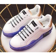 Dolce & Gabbana Printed Portofino Sneakers Melt Blue 2019