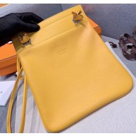 Hermes Aline Mini Bag in Swift Calfskin Yellow