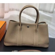 Hermes Leather Mini Garden Party Bag Camel