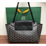Goyard Rouette Shoulder Tote Bag Black