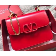 Valentino VSLING Shoulder Large Bag 0074 Red 2019