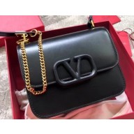 Valentino VSLING Shoulder Small Bag 0074 Black 2019