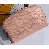 Louis Vuitton Cosmetic Pouch PM Bag Epi Leather Pink M52030