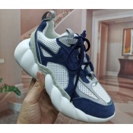 MCM Himmel Low Top Sneakers White/Blue 2019